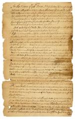 Probated will of Basil Bartow, 1784