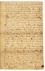 Probated will of Stephen Baily, 1784