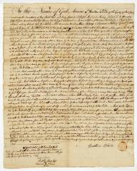 Probated will of Jonathan Blake, 1784