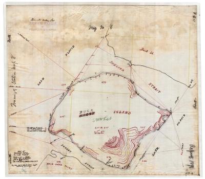 Map of Moose Island