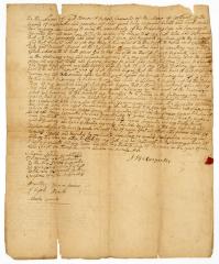 Probated will of Joseph Carpenter, 1784