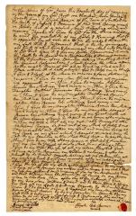 Probated will of Elijah Brown, 1784