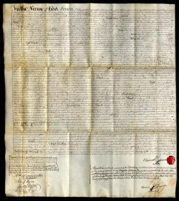 Probated will of Elizabeth Carpenter, 1784