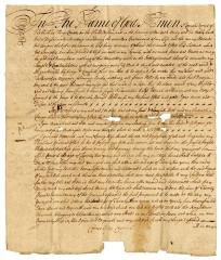 Probated will of Cornelius Cornel, 1784