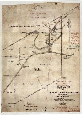 Map of Lot No. 31 Rogers Patent in Town of North Hudson