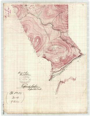 Map of Township Number 10 (Marked #4 of Series)