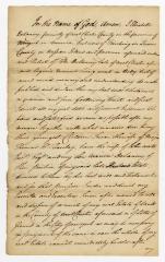 Probated will of Elizabeth Delancy, 1784