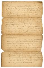 Probated will of Mary Exceen, 1784