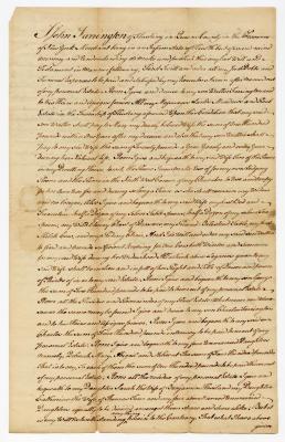 Probated will of John Farrington, 1784