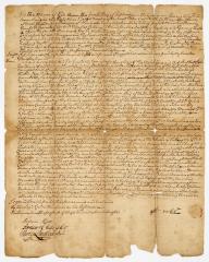 Probated will of Caleb Fowler, 1784