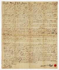 Probated will of Benoni Flint, 1784