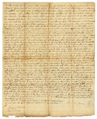 Probated will of Obediah Davis, 1784