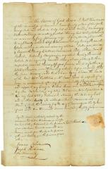Probated will of Robert Hinchman, 1784
