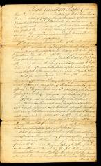 Probated will of Emey Hains, 1784