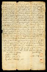 Probated will of John Hawley, 1784