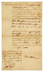 Probated will of Thomas Gibson, 1784