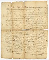 Probated will of Matthew Hopper, 1784