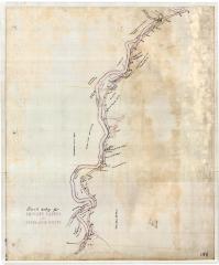 Map of the Western Branch of the Ausable River