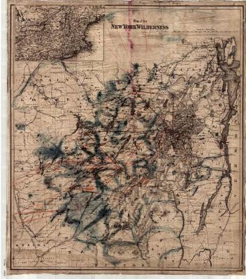 Map of the New York Wilderness