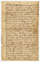 Probated will of Arent Myer, 1784