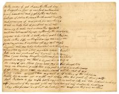 Probated will of John Laforge, 1784