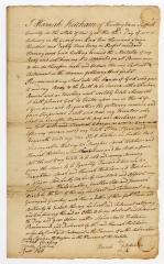 Probated will of Hannah Ketcham, 1784