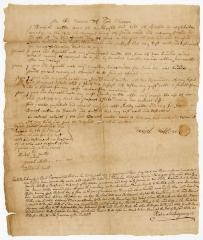 Probated will of Daniel Miller, 1784