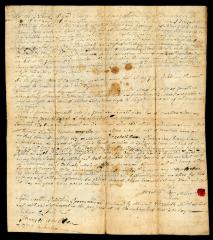 Probated will of Elizabeth Miller, 1784