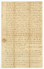 Probated will of Thomas Lawrence, 1784