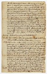 Probated will of Samuel Sackett, 1784