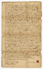 Probated will of James Miller, 1784