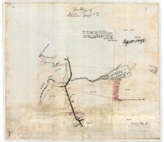Map Showing Survey of Mud Pond and its Outlet