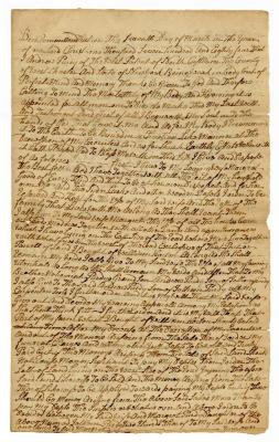 Probated will of Andrew Purdy, 1784