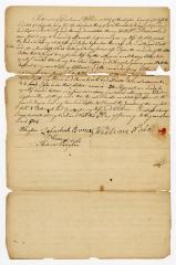 Probated will of William Nichols, 1784