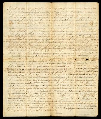 Probated will of Richard Seaman, 1784