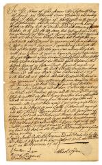 Probated will of Albert Ogden, 1784