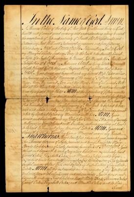 Probated will of Thomas Oakes, 1784