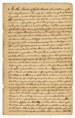 Probated will of Joseph Skidmore, 1784