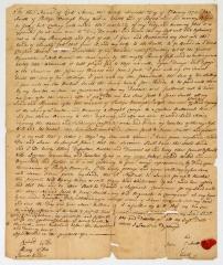 Probated will of John Smith, 1784