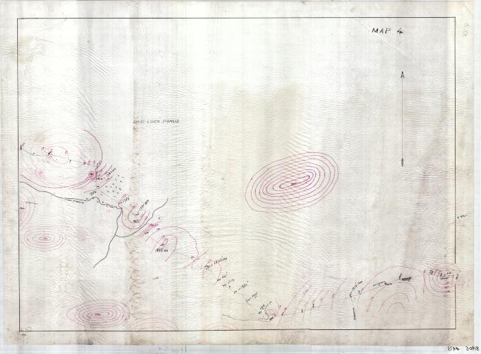 Map of Bad Luck Ponds
