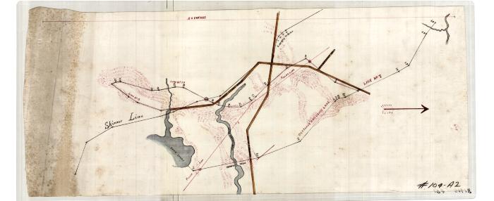 Map of Independence River and Chase Lake