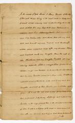 Probated will of Mary Tanner, 1784