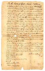 Probated will of William Sutton, 1784