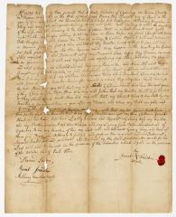 Probated will of Joast Snedeker, 1784