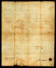 Probated will of John Soulice, 1784