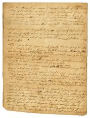 Probated will of Uriah Smith, 1784