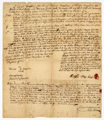Probated will of Elijah Tompkins, 1784