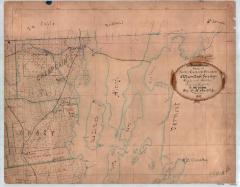 Map of North Eastern New York near Lake Champlain