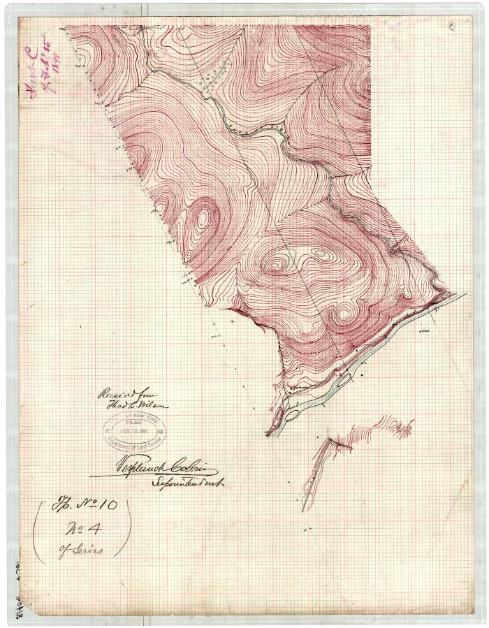 Map of Township Number 10 (Marked #4 of Series)