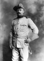 Portrait of Theodore Roosevelt (1858-[1919]) in Rough Riders uniform